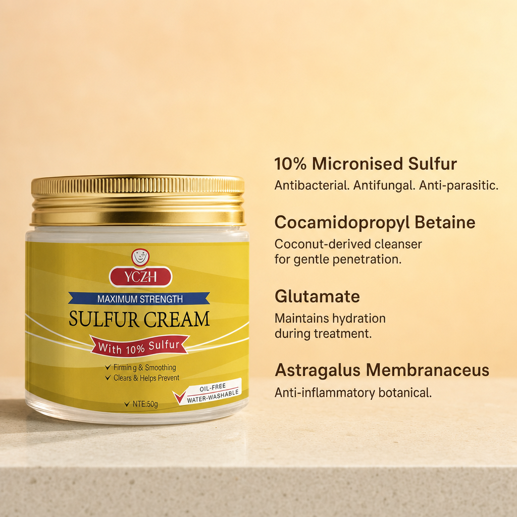 Maximum Strength 10% Sulfur Cream