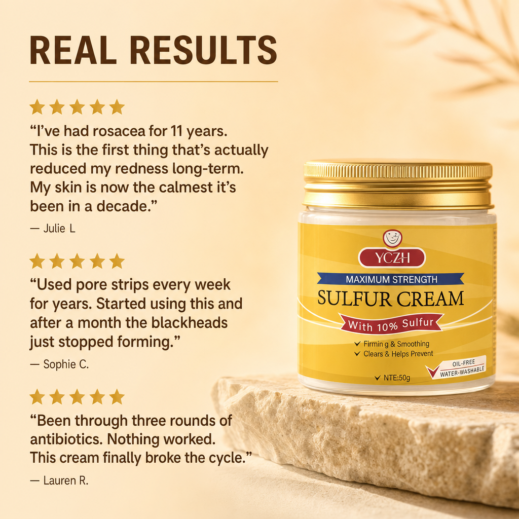 Maximum Strength 10% Sulfur Cream