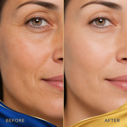 Before and After - Cheek
